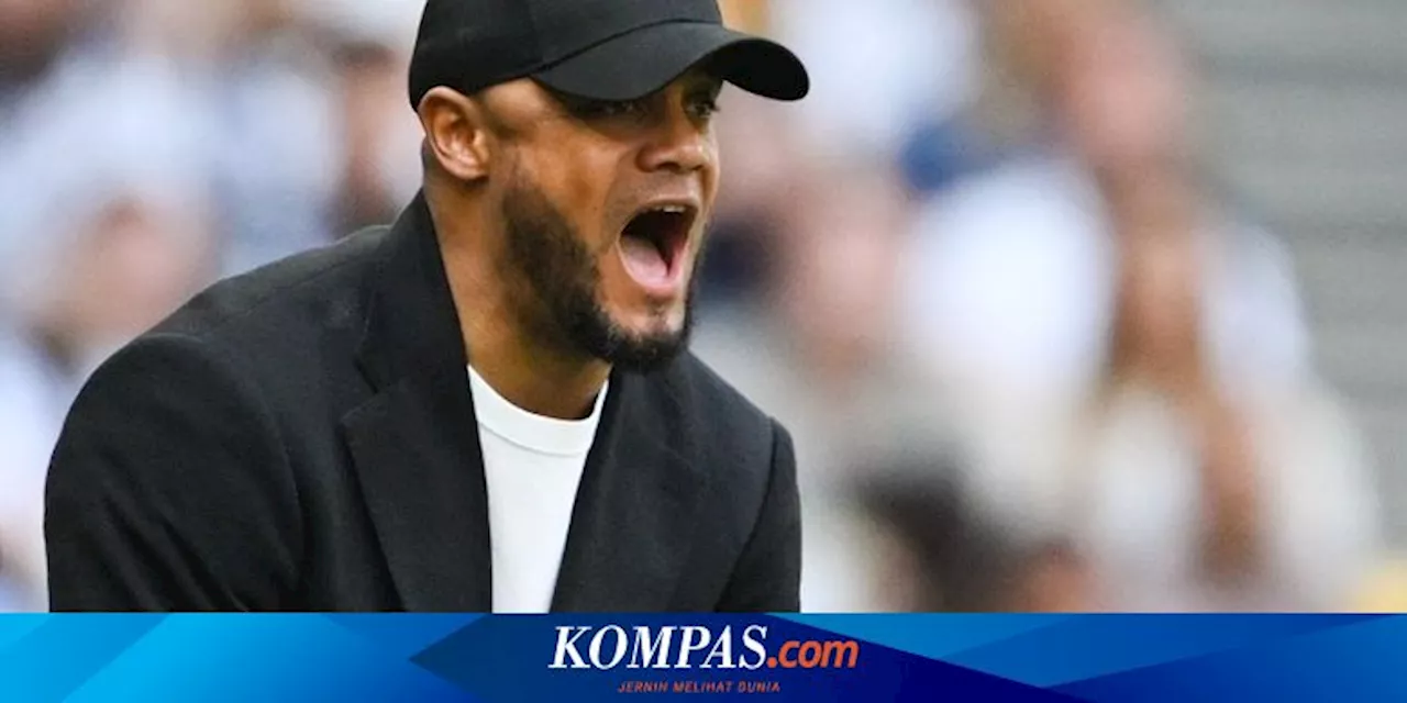 Reaksi Pertama Vincent Kompany Setelah Burnley Degradasi