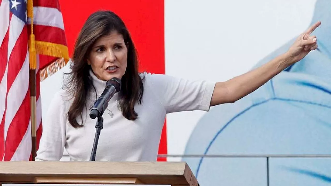 Trump says not considering Nikki Haley as running mate