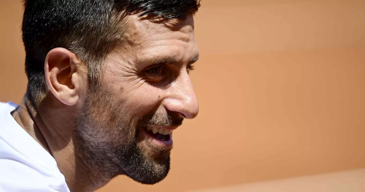 Tennis : Djokovic, assommé par une gourde, «va bien» et donne rendez-vous à dimanche