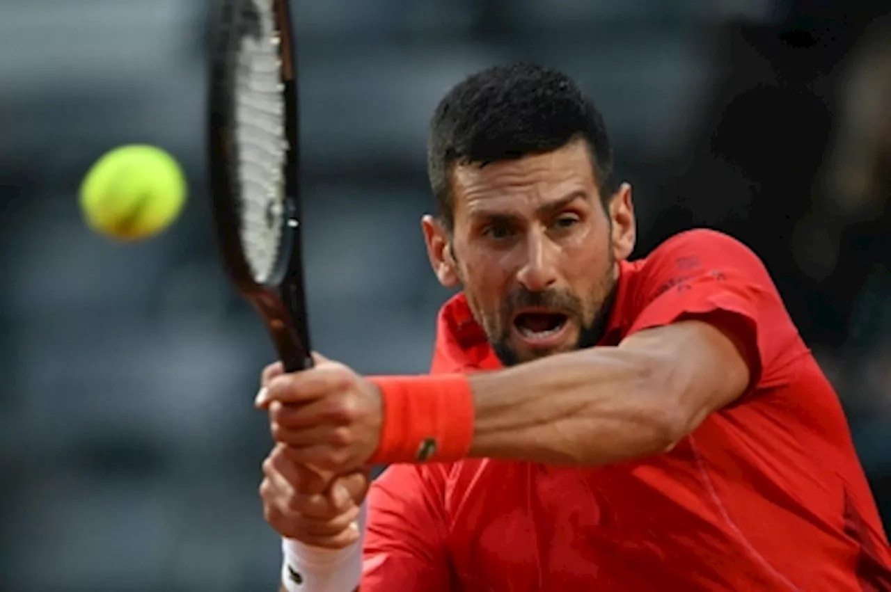 Djokovic ‘fine’ after being hit on head with water bottle at Rome Open