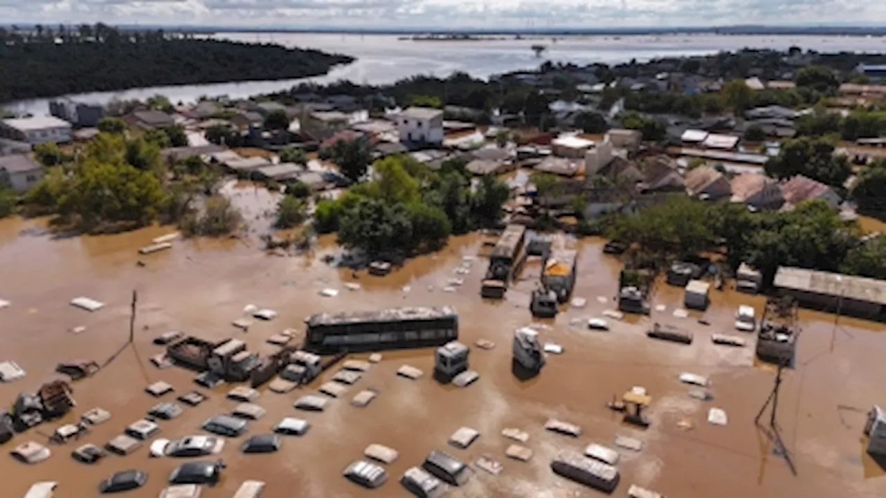 Fresh rains pound Brazil’s flood-hit south as evacuations double