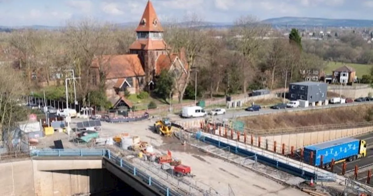 The Greater Manchester church that was placed 'at risk' due to motorway traffic