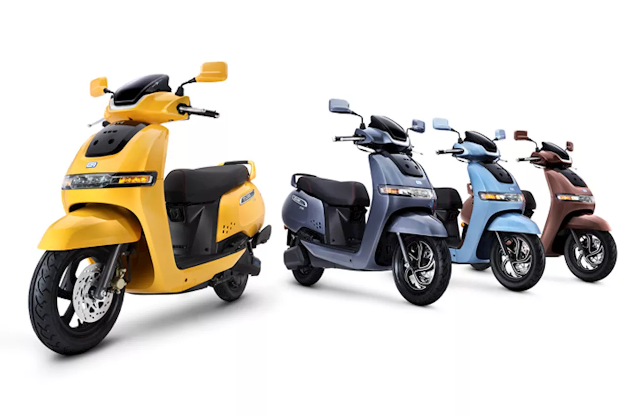 Powering the future of urban mobility: TVS iQube electric scooter debuts at Makina MotoShow