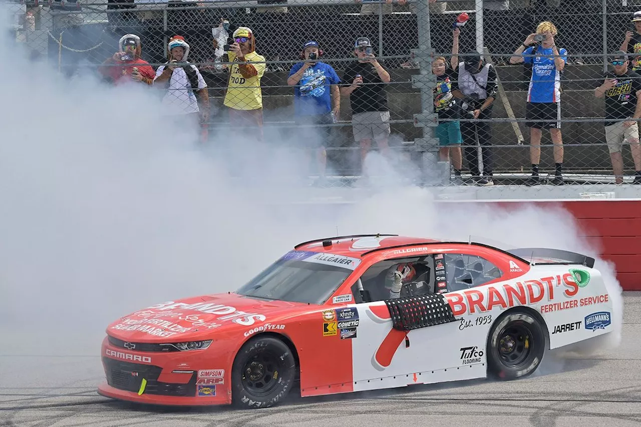 Justin Allgaier dominates in NASCAR Xfinity win at Darlington