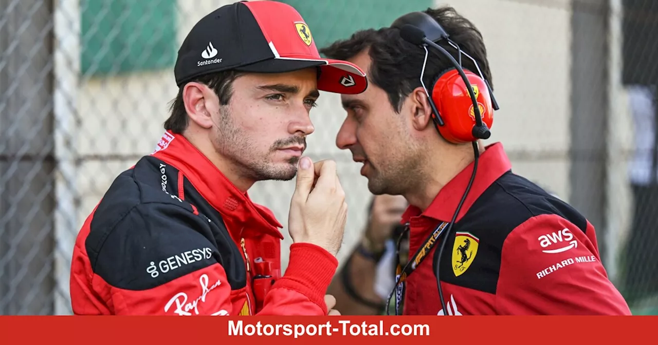 Ferrari zieht Konsequenzen: Ab Imola neuer Renningenieur für Leclerc