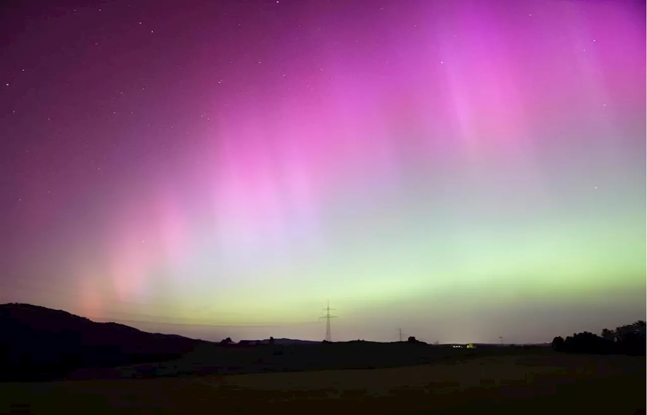 „Himmel war grün, rot und blau“: So schön waren die Polarlichter im Kreis Schwandorf