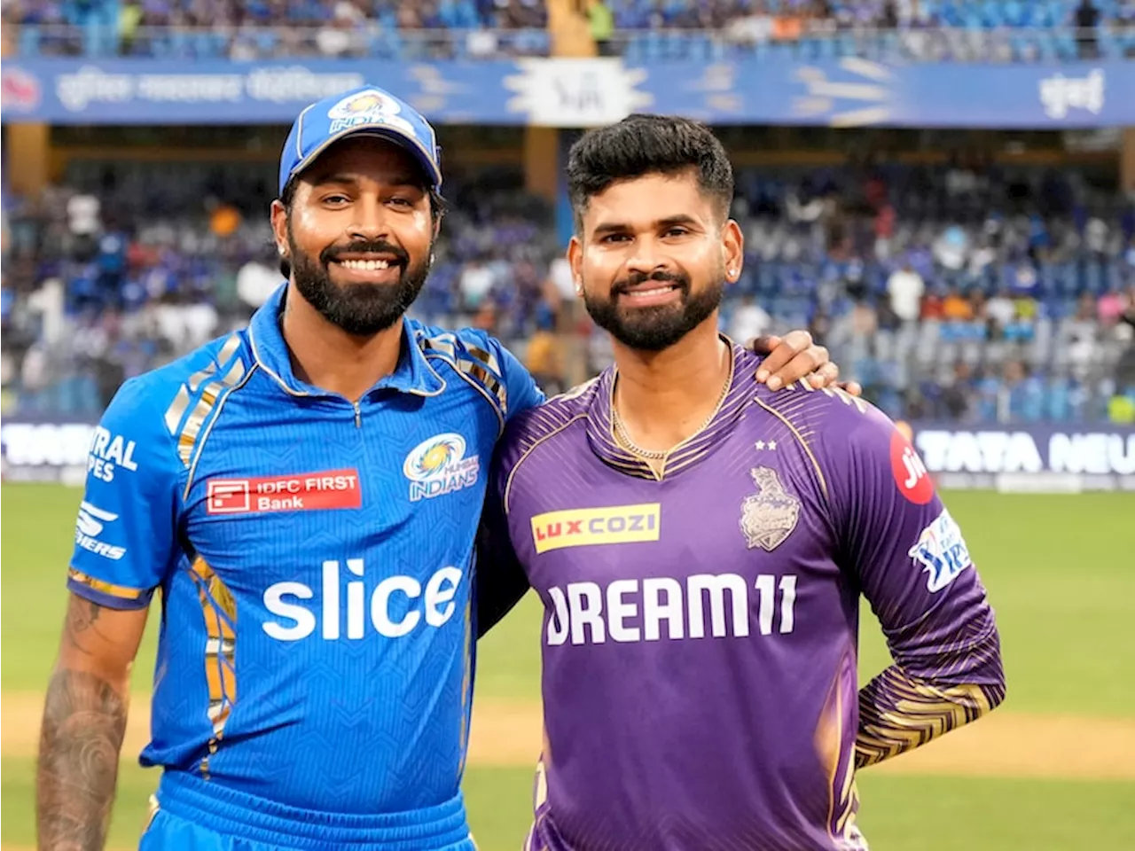 KKR vs MI LIVE Score, IPL 2024: बारिश बनी बाधा, ईडन गार्डन में समय से नहीं हो पाया टॉस