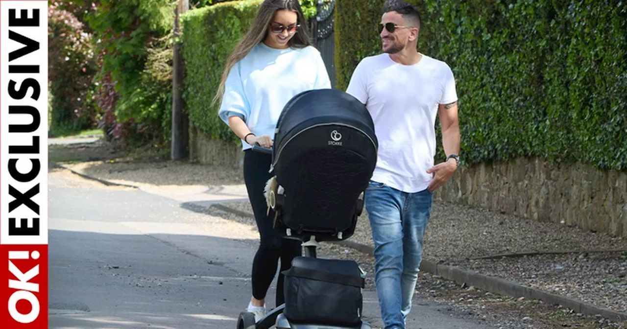 Peter and Emily Andre 'in protective mode' with newborn Arabella