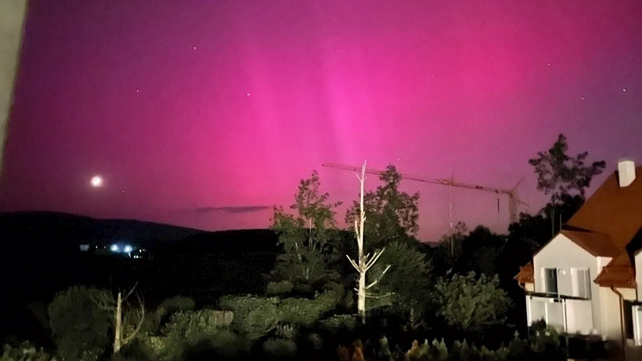 Erneut Polarlichter über dem Bezirk Neunkirchen