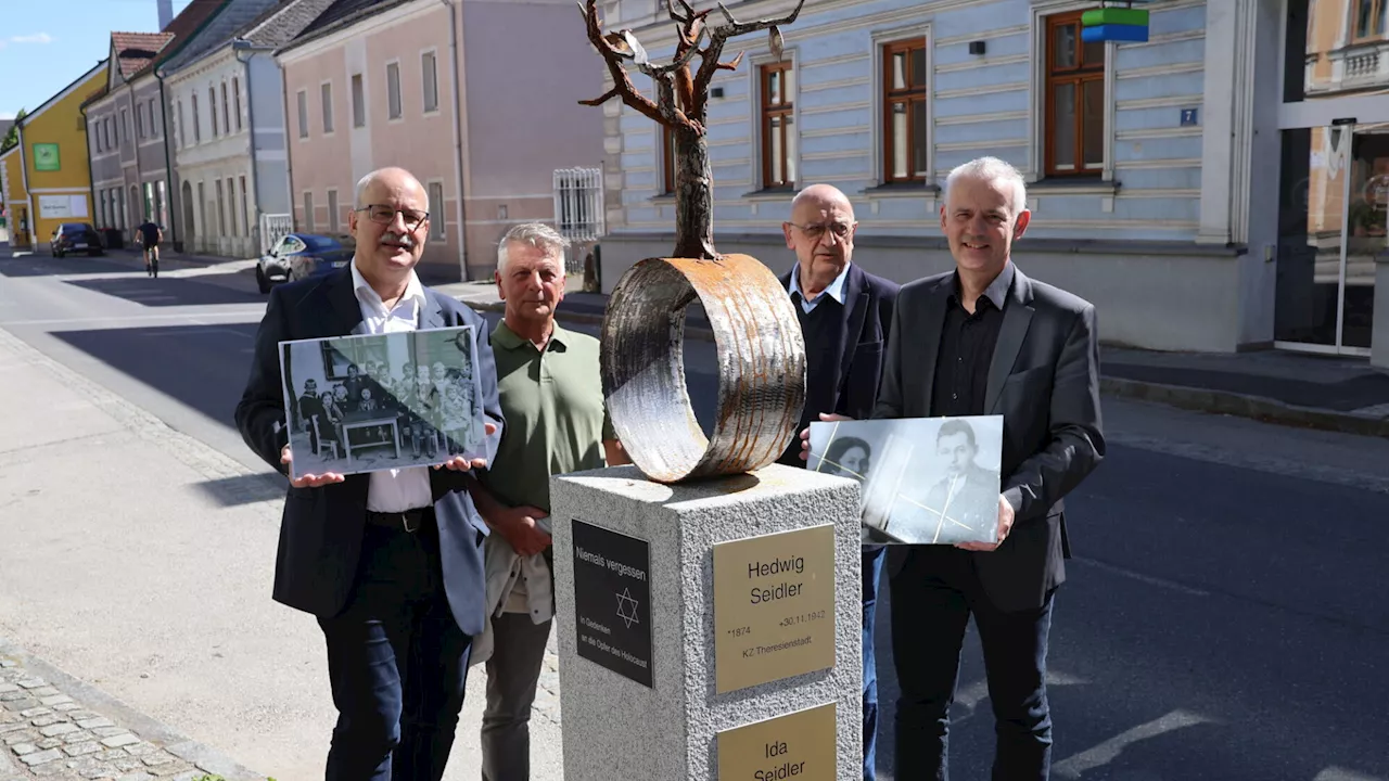 Gedenkstele für Holocaust-Opfer in Mank enthüllt