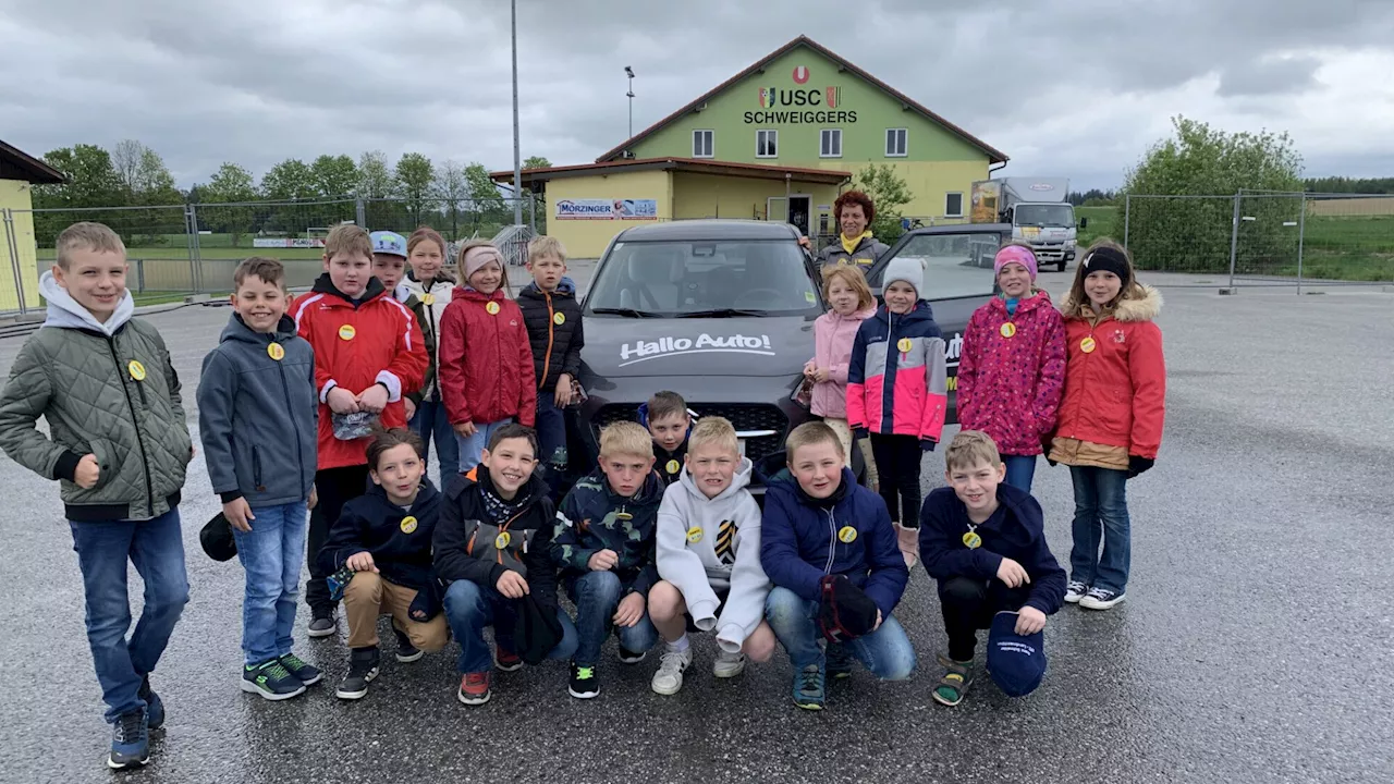 „Hallo Auto“- Programm für Volksschule Schweiggers