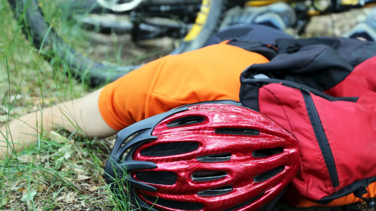 Schwieriger Rettungseinsatz nach Mountainbikesturz am Bisamberg