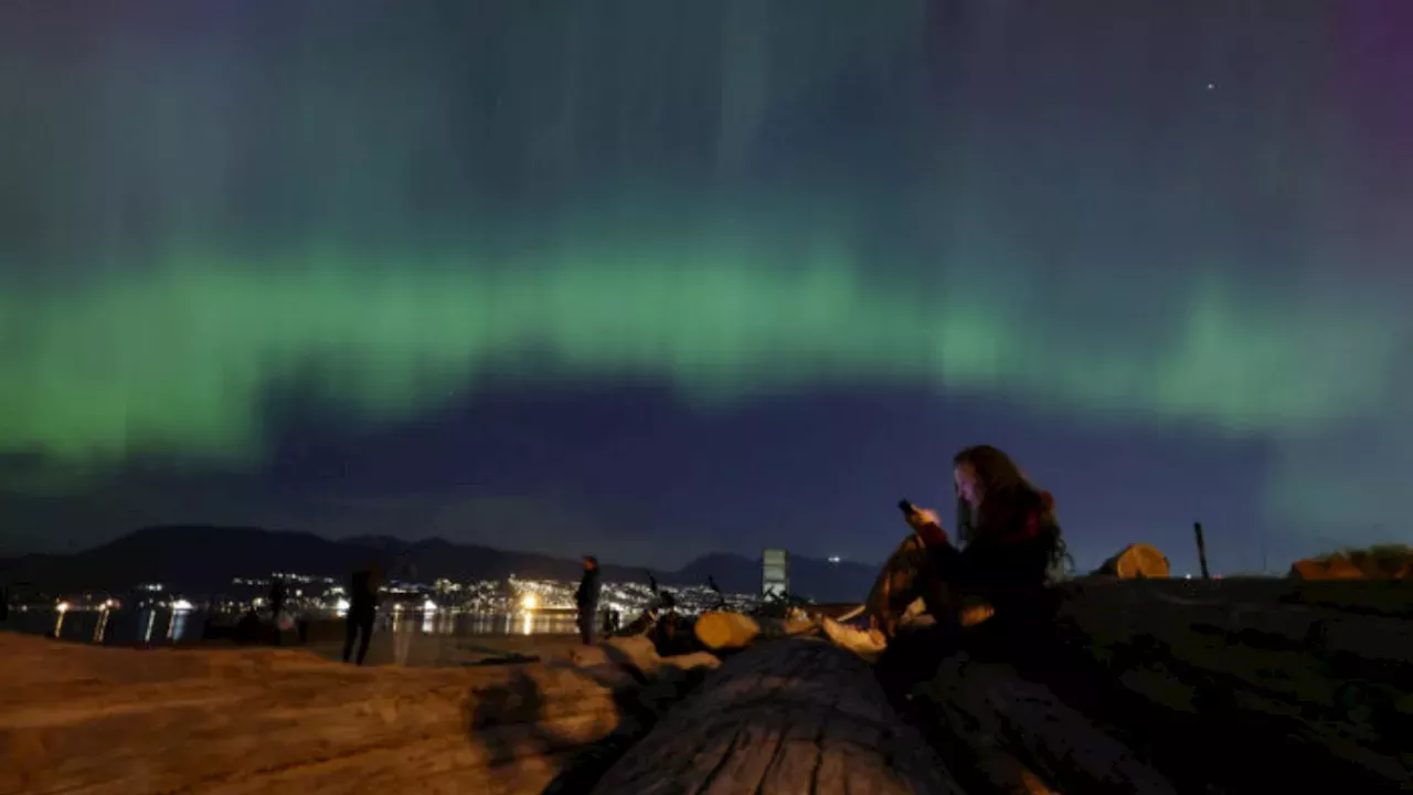 México Así se vieron las auroras boreales en México y otros países