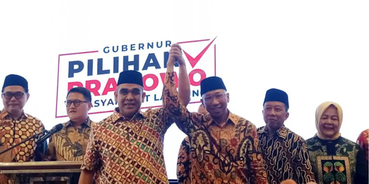 Prabowo Pilih Rahmat Mirzani Djausal jadi Cagub Lampung