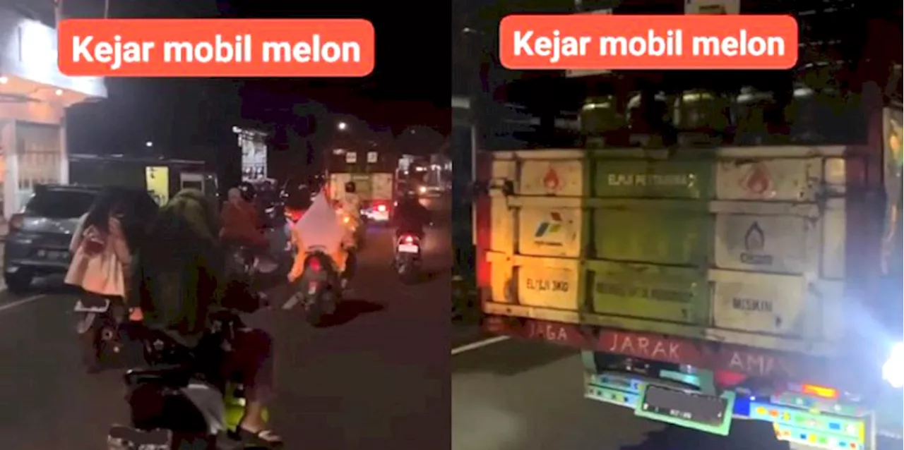 Viral, Warga Pagar Alam Berburu Mobil Pengangkut Gas Subsidi