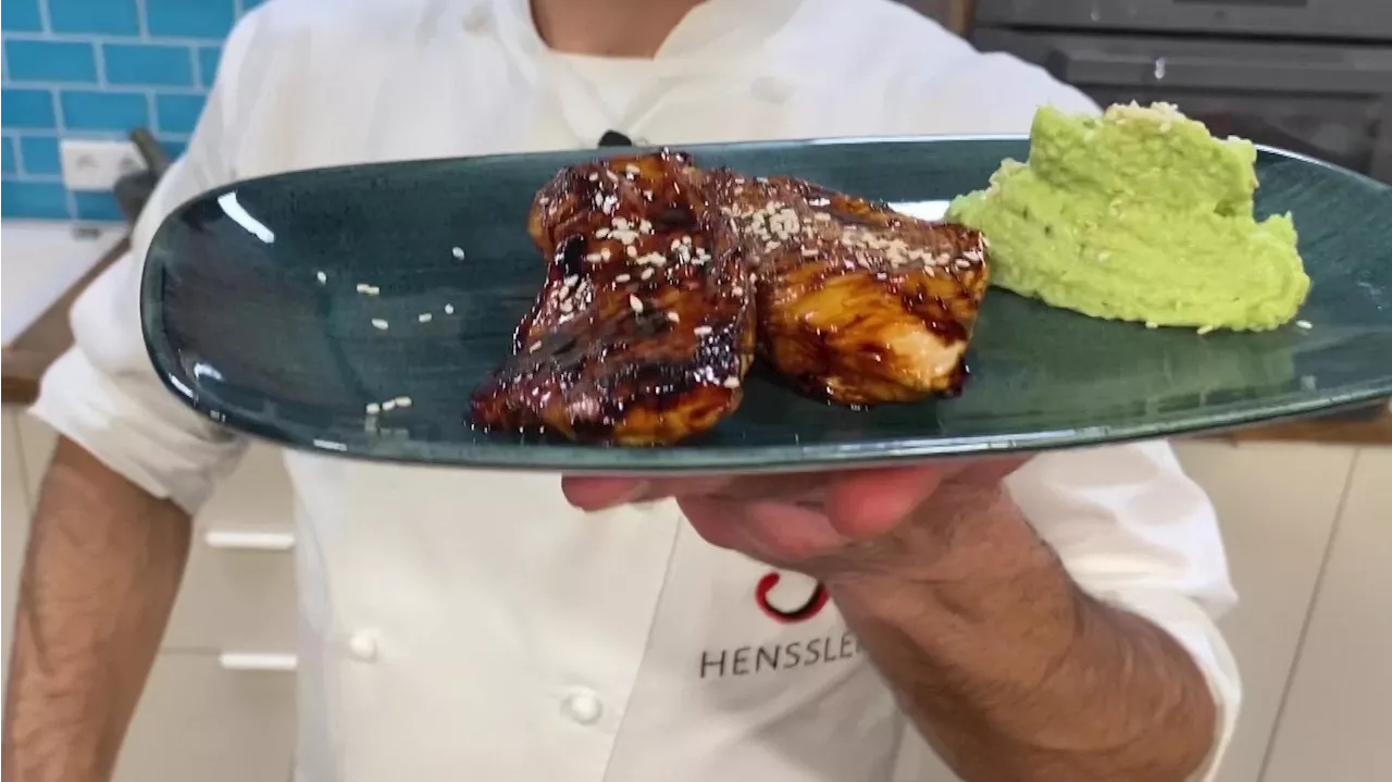 Grill-Rezept von Steffen Henssler: Hähnchenbrust mit Avocadocreme