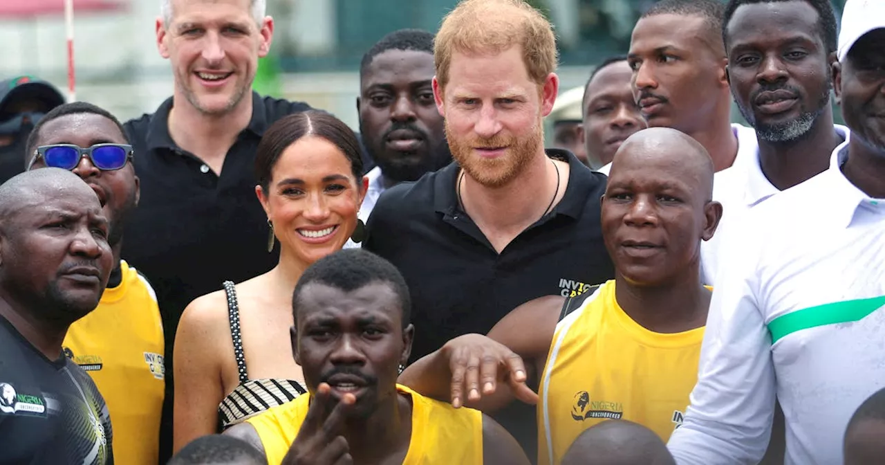 In Nigeria, Prince Harry speaks of 'brave souls' losing lives in conflict