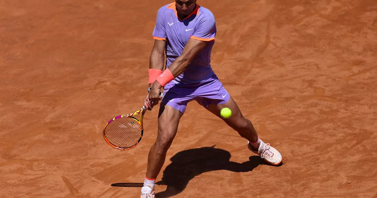 Tennis-Nadal unclear on French Open participation after Rome exit