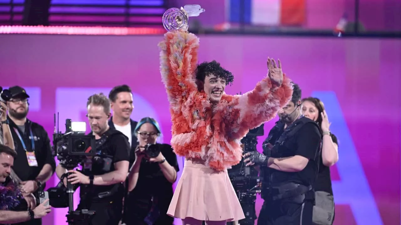 Nemo's 'peace and dignity' call after winning Eurovision for Switzerland