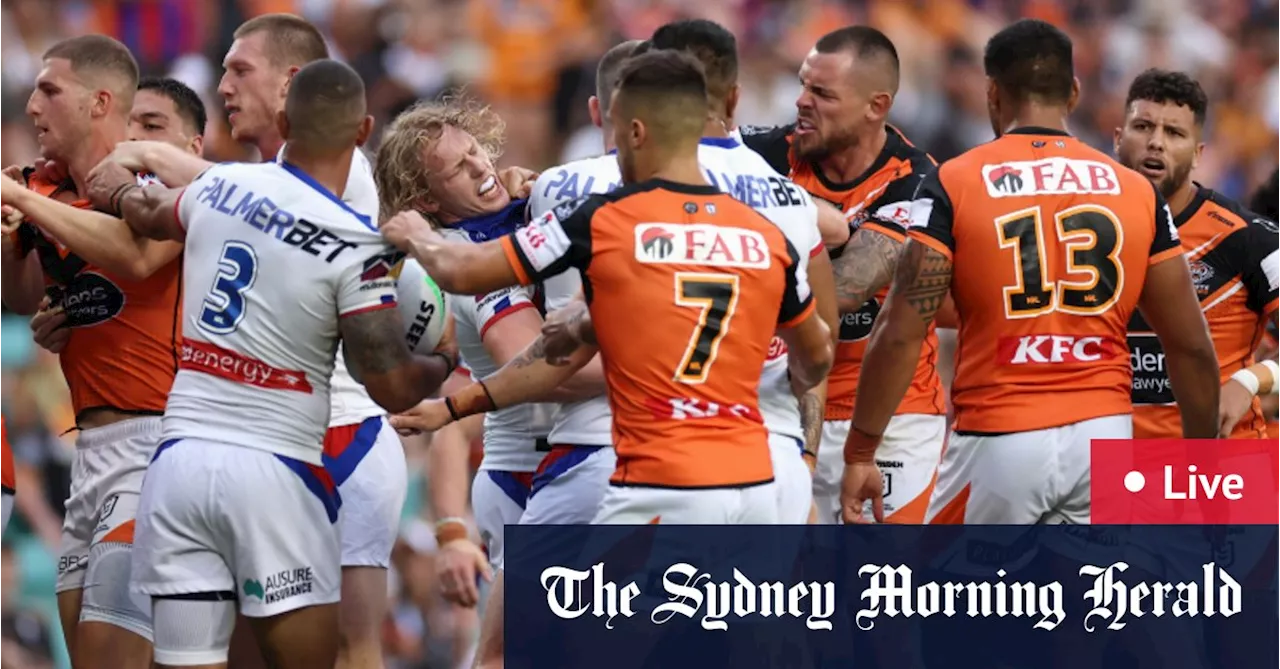 NRL round 10 LIVE: Wests Tigers v Newcastle Knights at Scully Park