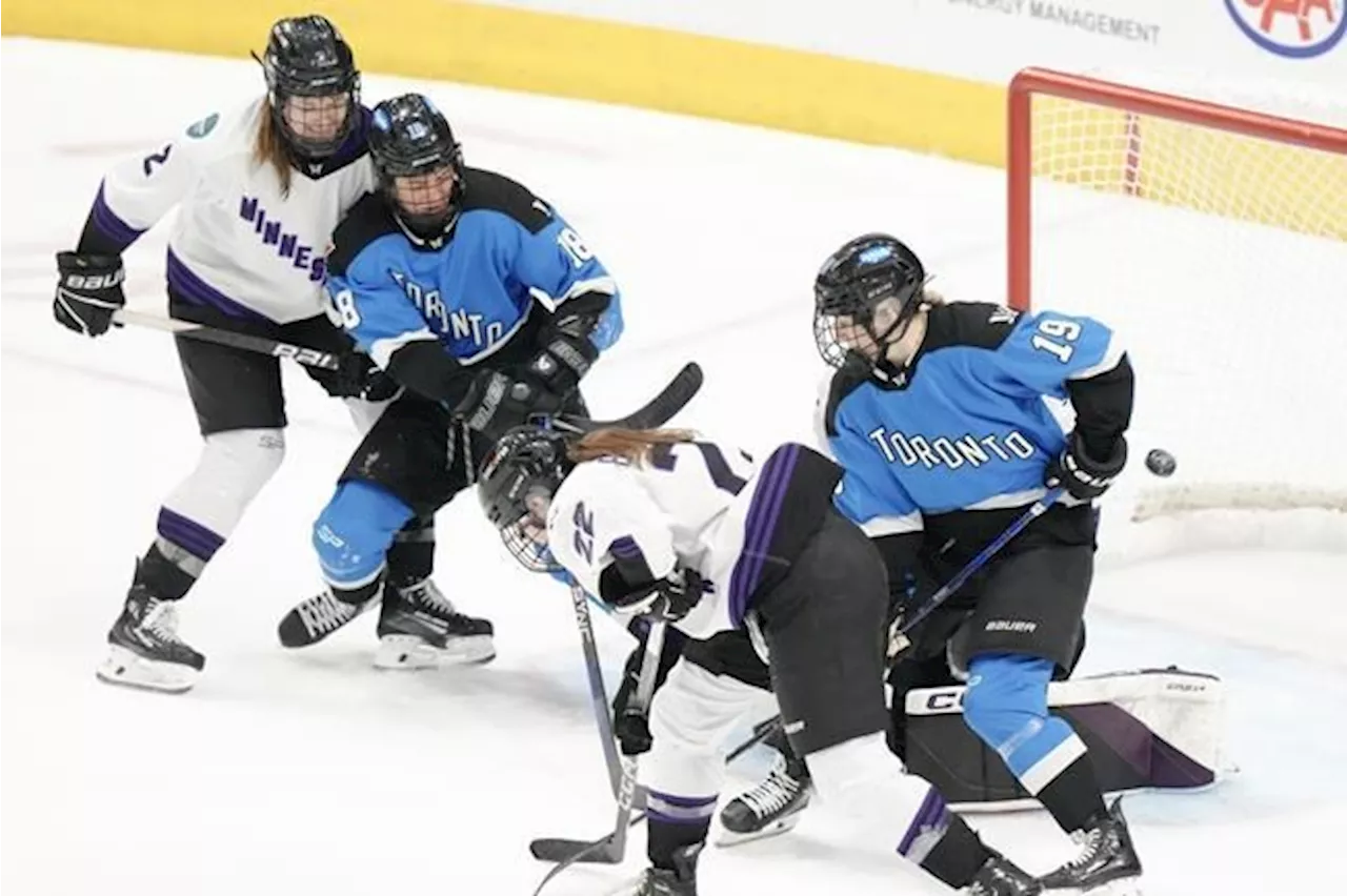 Toronto tops Minnesota 2-0, one win away from PWHL final