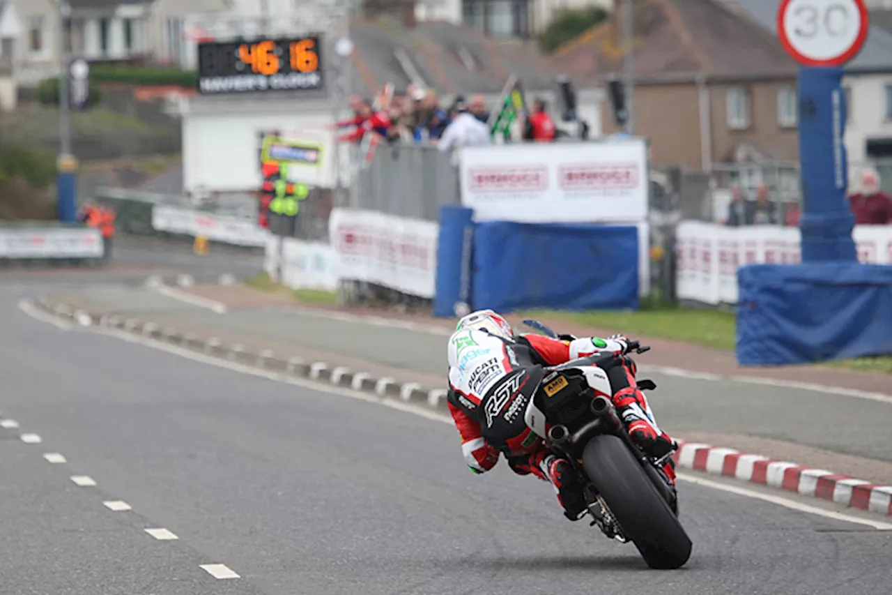 Glenn Irwin stößt Joey Dunlop beim NW200 vom Thron