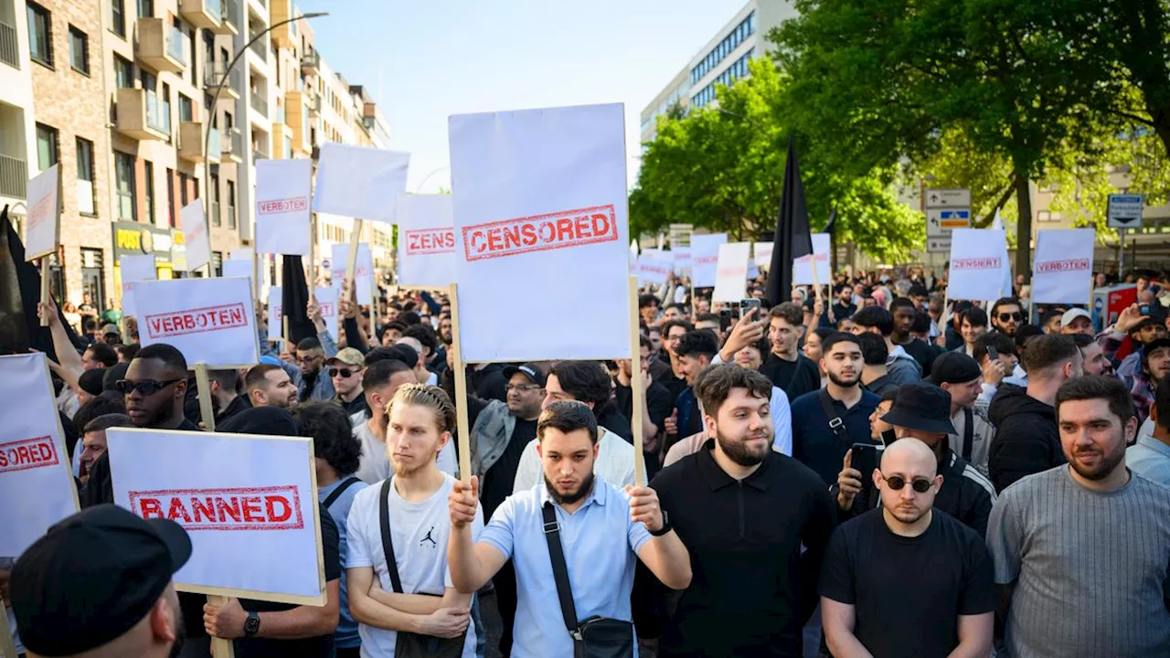 Hunderte Teilnehmer: Wieder Islamisten-Demo in Hamburg