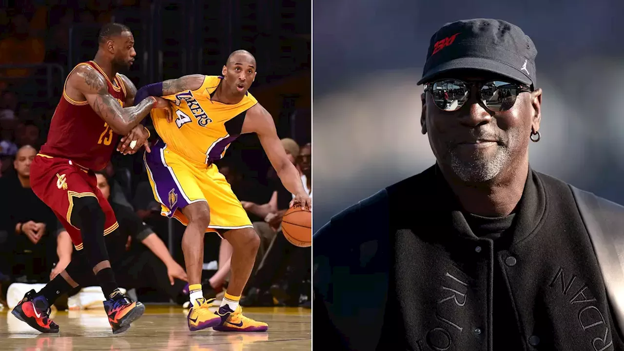 Michael Jordan didn't hesitate when asked to pick between Kobe Bryant and LeBron James