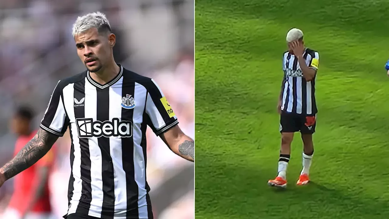 Newcastle fans are concerned after spotting what Bruno Guimaraes did at full-time of Brighton draw