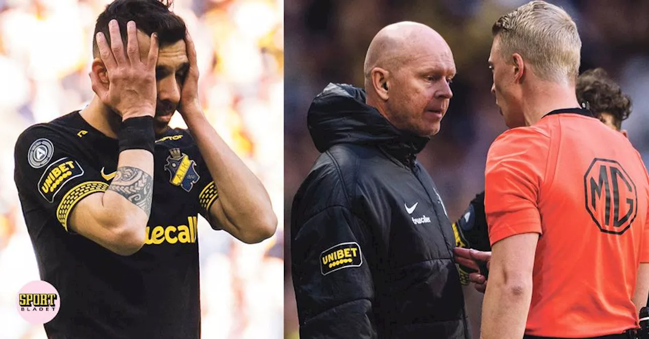 AIK frustrerat: ”Fruktansvärt, är i en skitsituation”
