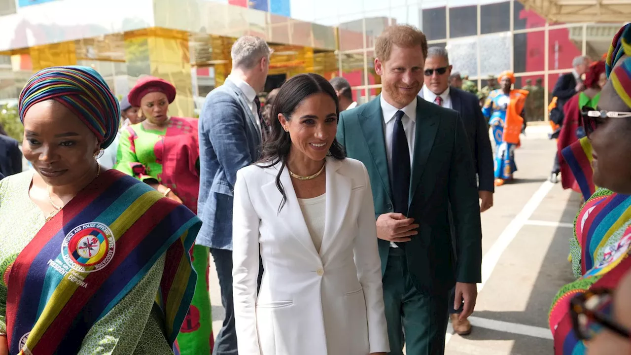 Prinz Harry und Herzogin Meghan in Nigeria: Tag 1 ihrer Reise in Bildern