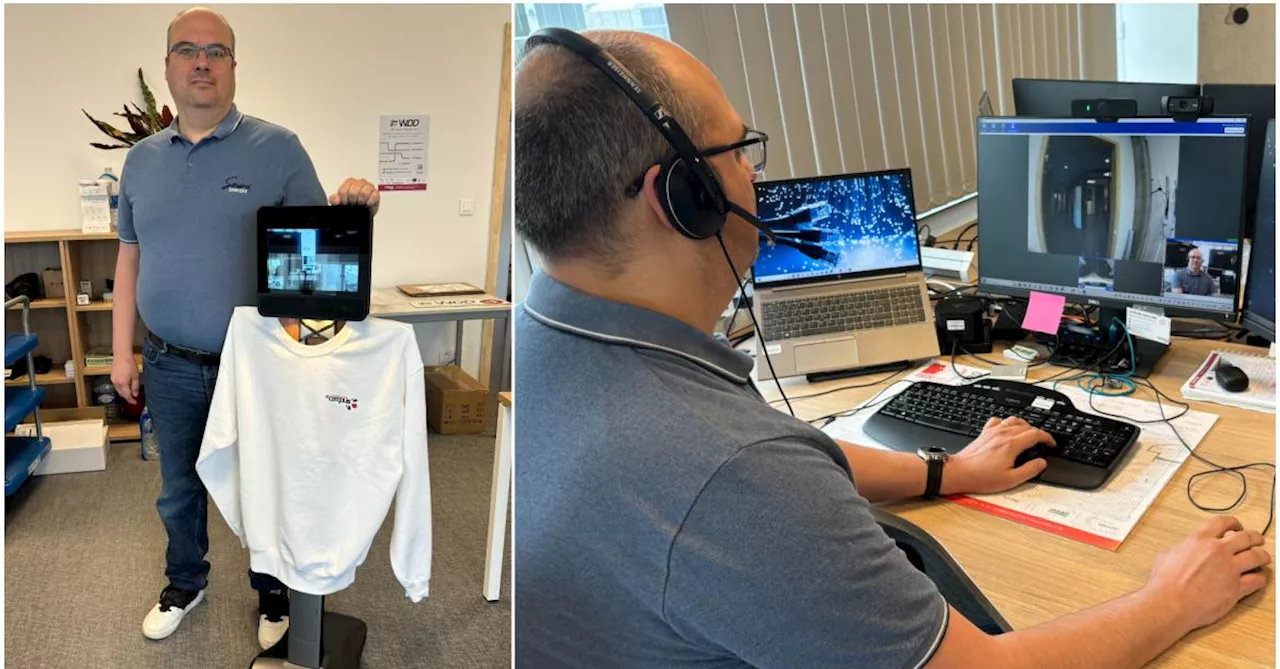 W’happy Digital Day à Tournai : le robot professeur ou comment donner cours à distance à l’aide des nouvelles