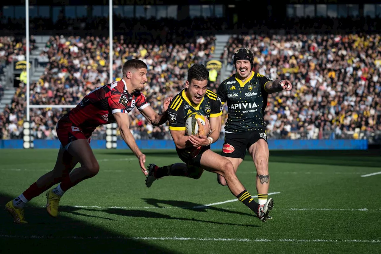Au Stade Rochelais, le « demi de mailier » Thomas Berjon fait son retour au meilleur moment