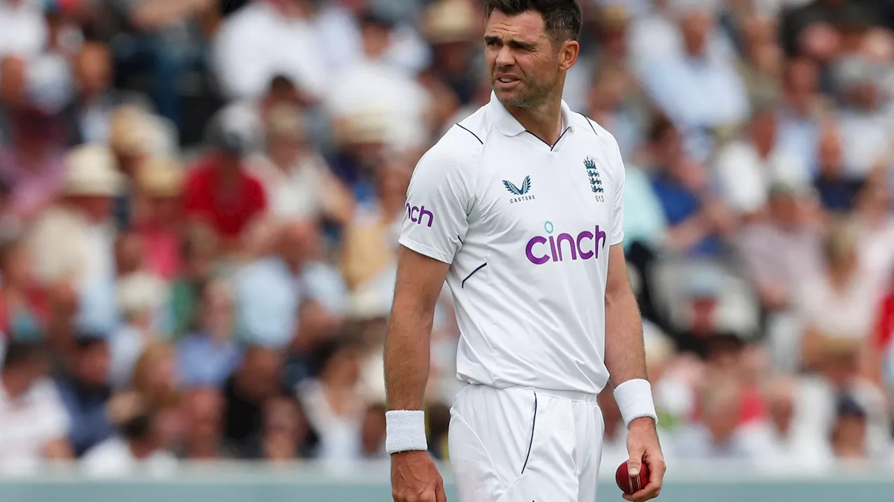 England bowler James Anderson announces retirement from Test cricket in emotional statement...