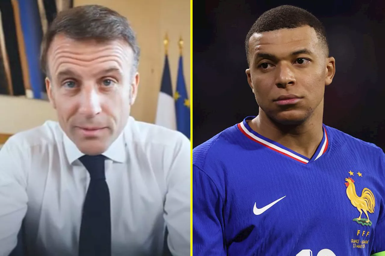 French President Emmanuel Macron in desperate Real Madrid plea as he begs them to release Kylian Mbappe...