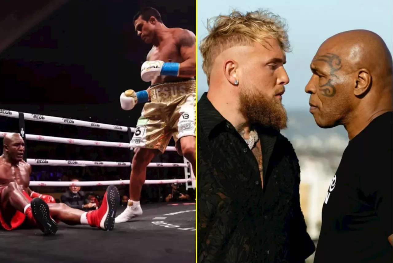 Jake Paul vs Mike Tyson winner made fight offer by UFC legend who knocked out Evander Holyfield in under...