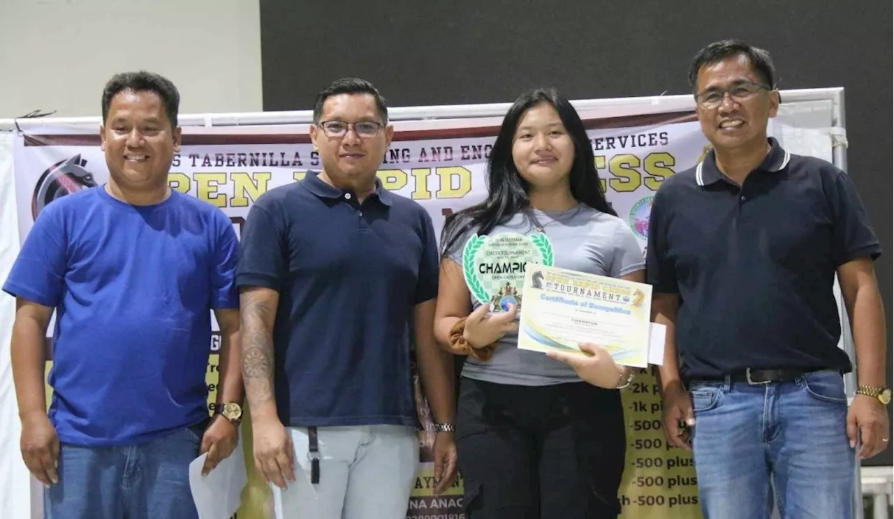 15-year-old Cutiyog beats higher-rated male foes to rule chessfest