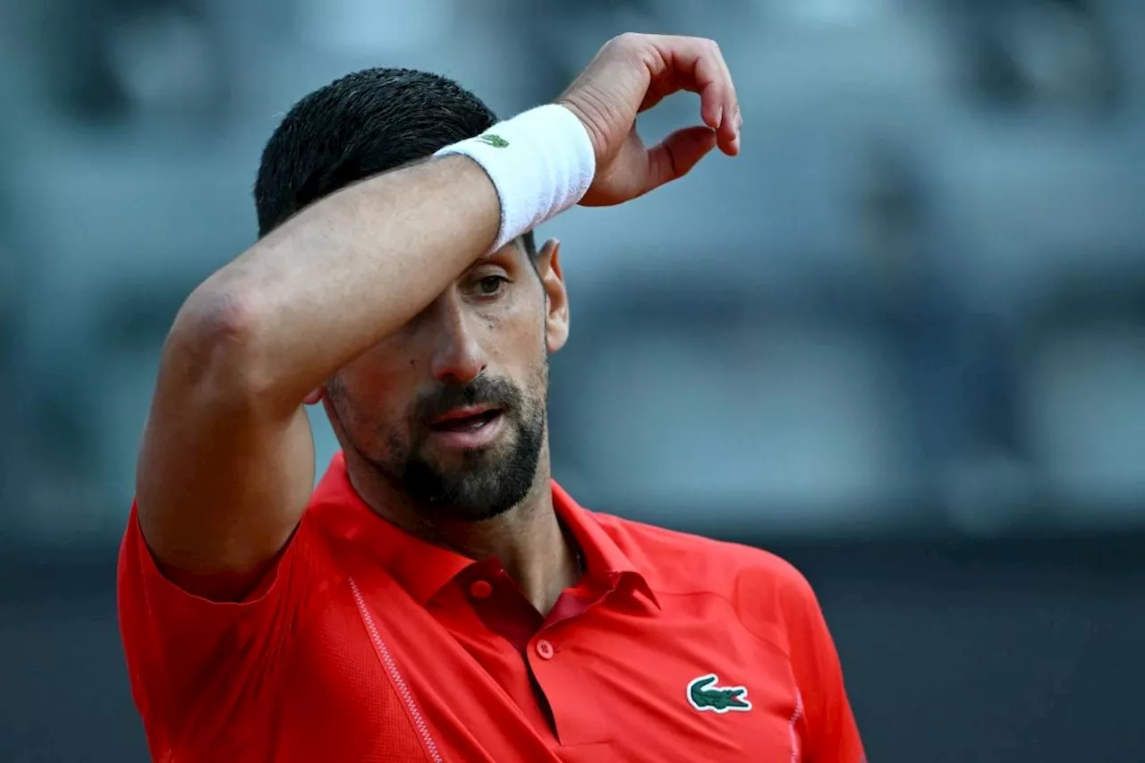 Djokovic struck with bottle from stands after winning Rome opener