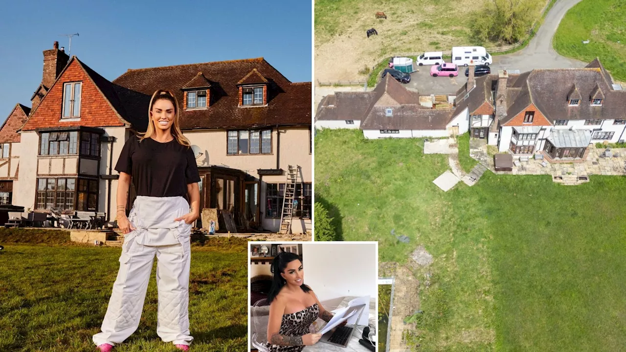 Katie Price’s £2m Mucky Mansion neighbours blast star saying they are ‘sick of her’ after she is served evi...