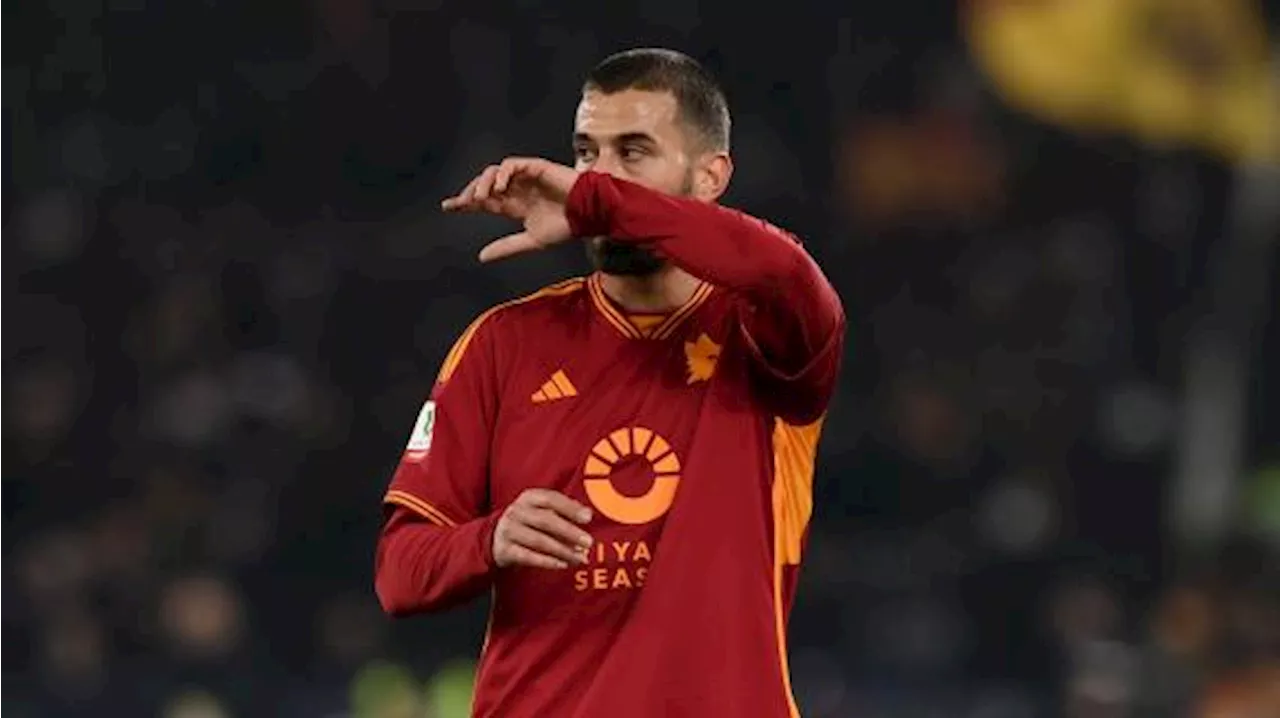 Roma, brutte notizie per De Rossi: lesione al flessore destro per Spinazzola