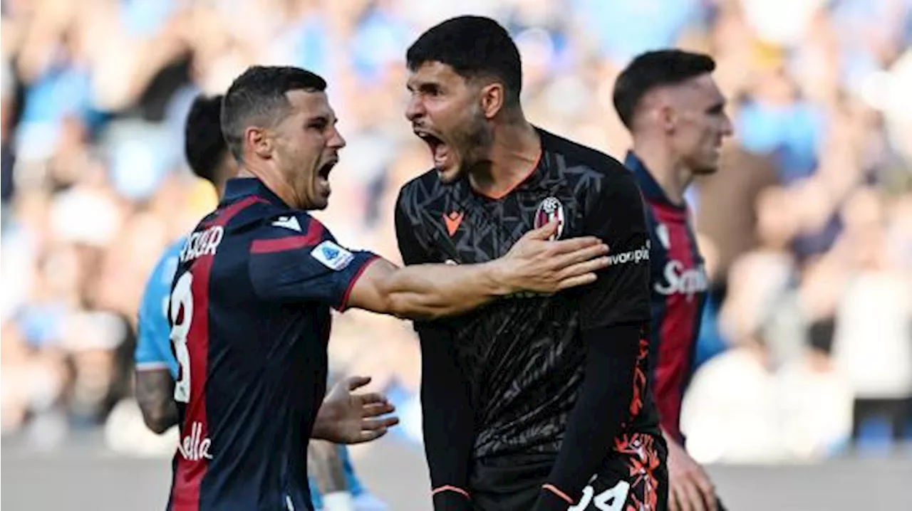 Serie A, la classifica aggiornata: il Bologna ipoteca la Champions, Napoli ancora ko