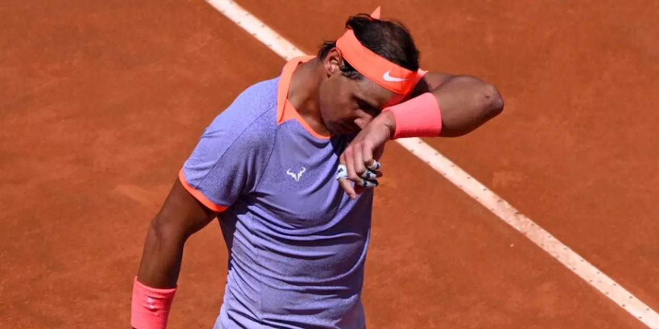 Nadal ko con Hurkacz: standing ovation a Roma, è l’ultima volta al Foro per Rafa