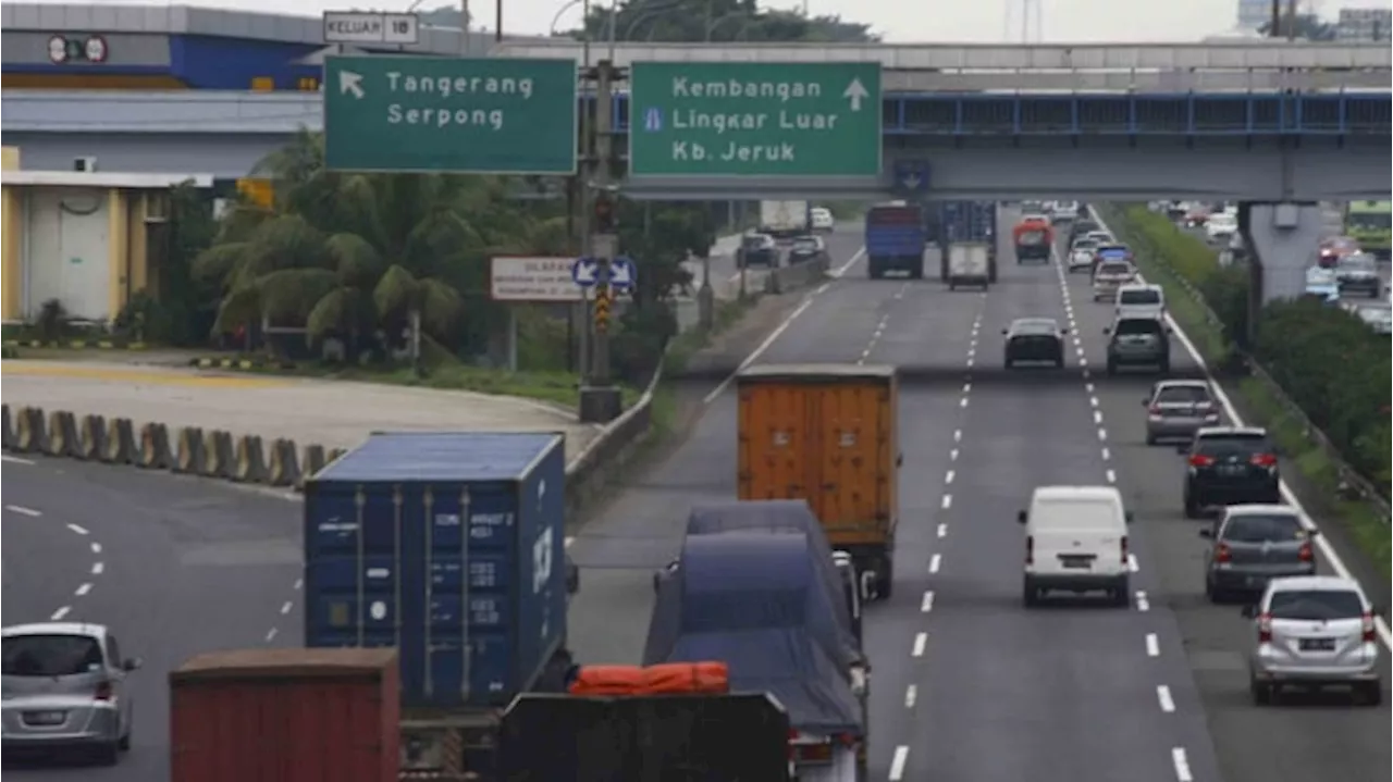 Cegah Kemacetan, Tol Jakarta-Tangerang Arah Jakarta Berlakukan Contraflow