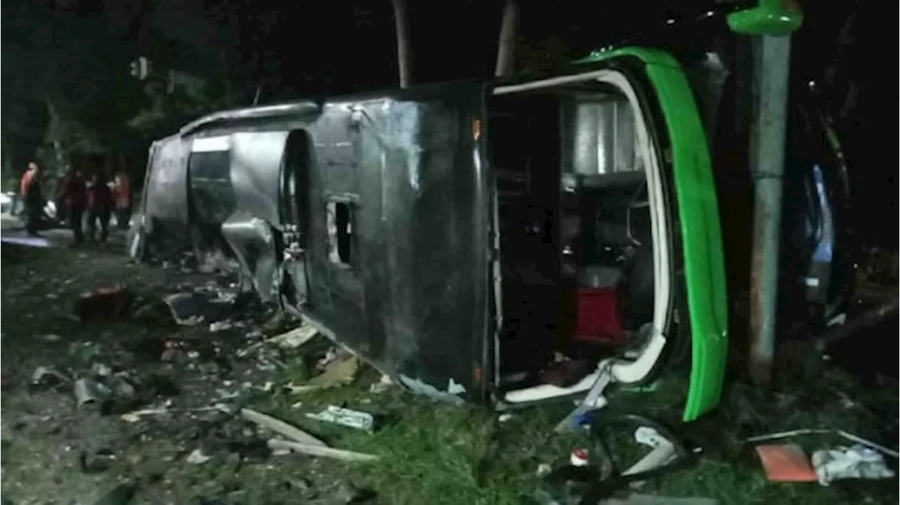 Korban Tewas Kecelakaan Bus di Subang Jadi 11 Orang, Puluhan Luka Berat