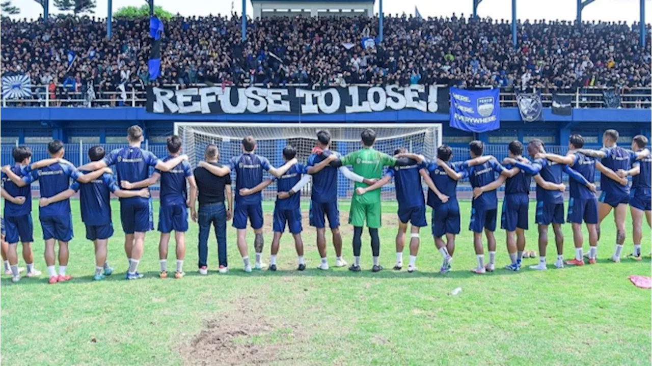 Ribuan Bobotoh Bakar Semangat Persib Bandung Jelang Lawan Bali United