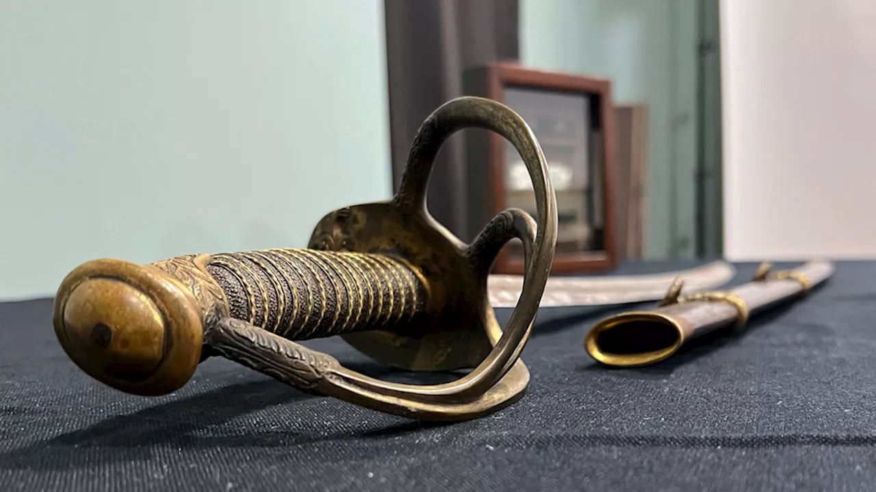 Civil War General William T. Sherman's sword, other relics to be auctioned off in Columbus