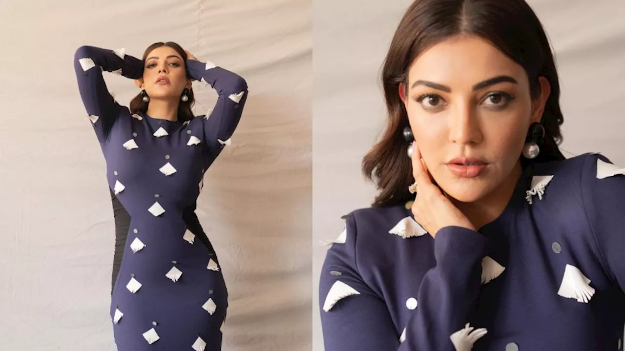 Kajal Aggarwal: టైల్ ఔట్‌ఫిట్‌లో కాజ‌ల్ అగ‌ర్వాల్ సోయగం.. ఓ బిడ్డ‌కు త‌ల్లైన ఎక్క‌డా త‌గ్గని మిత్ర‌వింద‌..