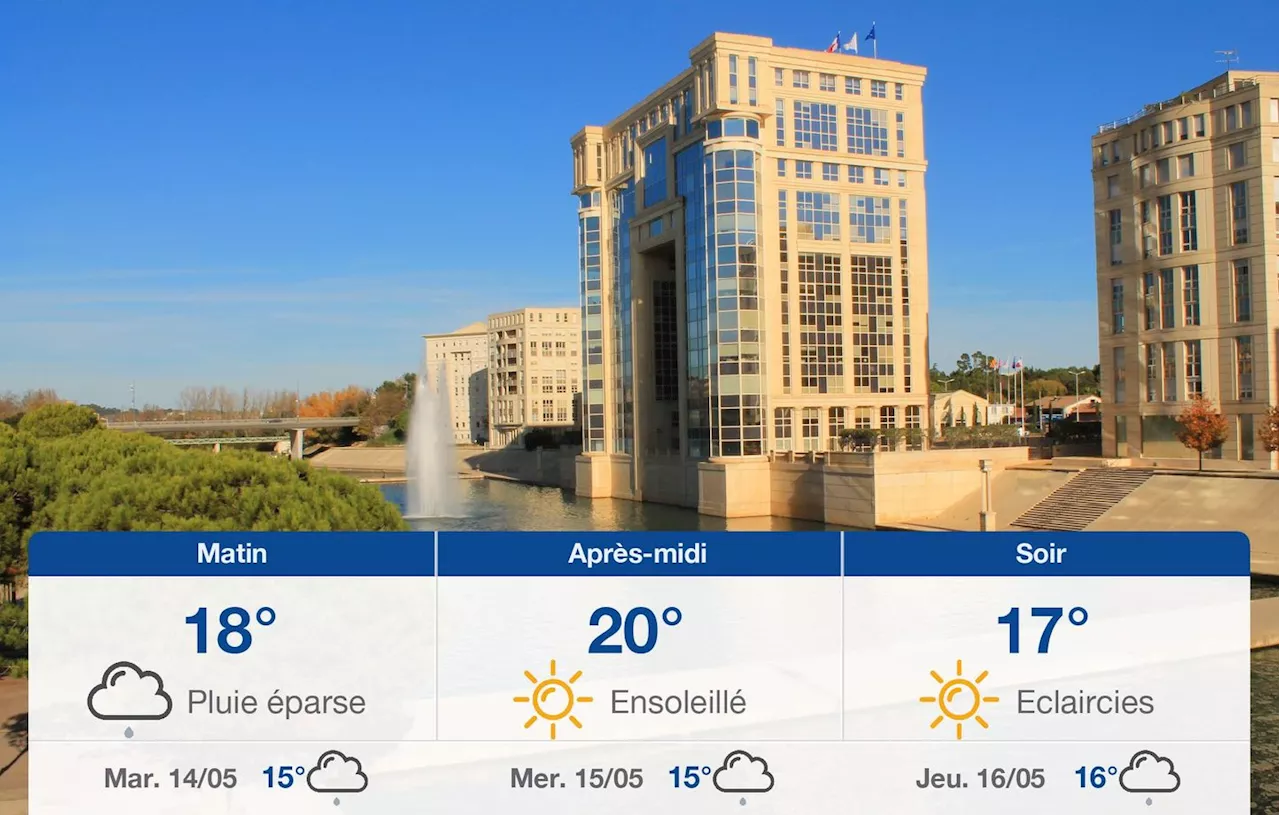 Météo Montpellier: prévisions du lundi 13 mai 2024