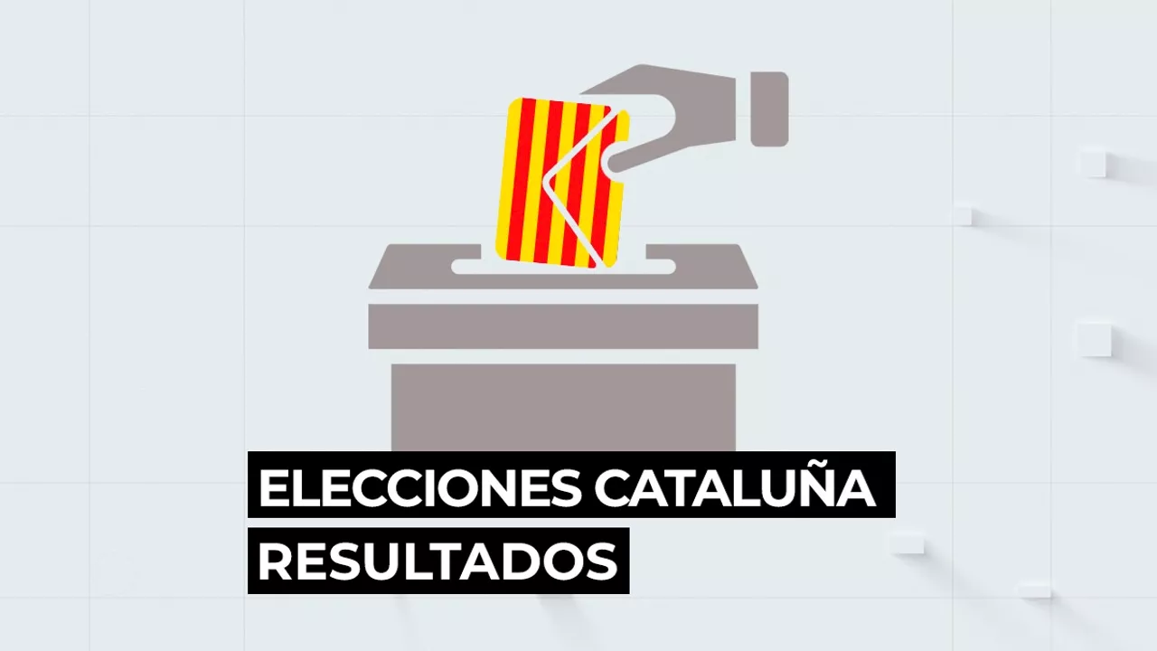 Esperando los resultados de las elecciones de Cataluña 2024 en Sant Boi de Llobregat