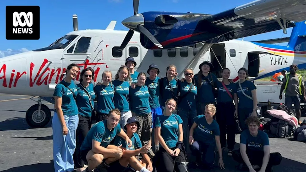 Air Vanuatu collapse leaves teenage Rotary club volunteers stranded on island of Tanna